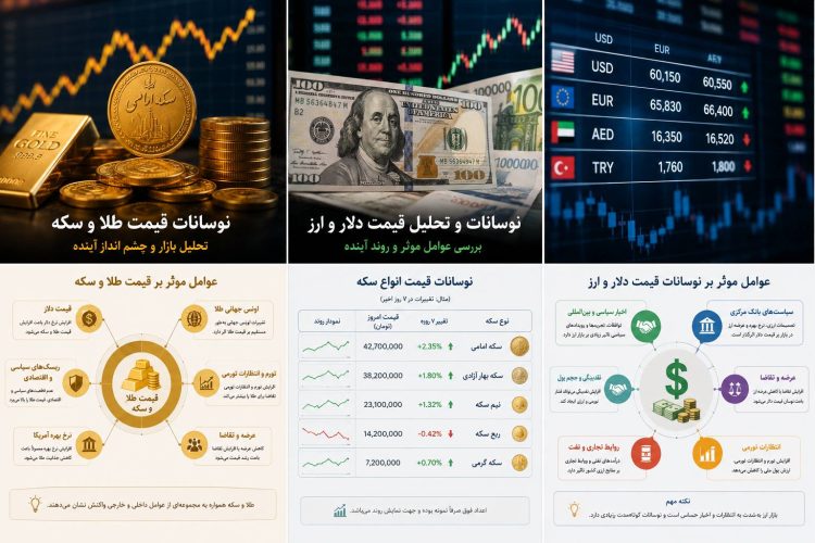 نوسانات دلار و ارز